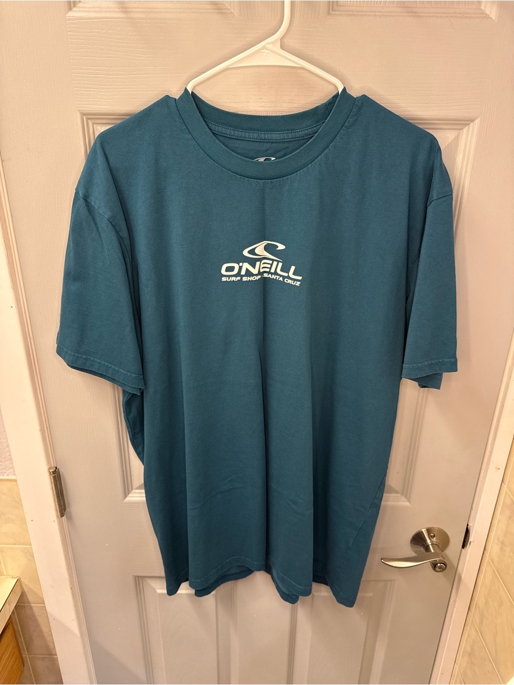 O'Neill Teal Short-Sleeve Logo Crew T-Shirt